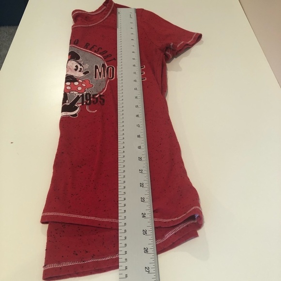 Disney Resort Parks Red Minnie Mouse Tee Medium - Picture 6 of 6